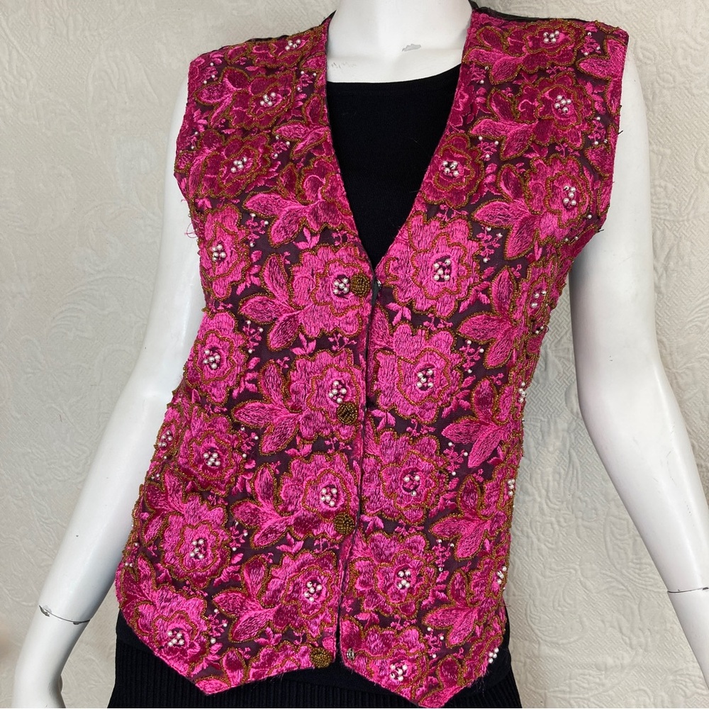 Creazioni Effeci Floral Pearl Vest